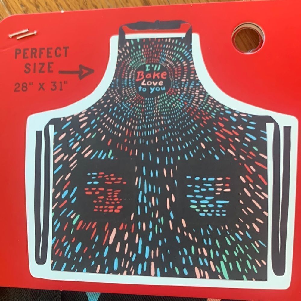 Blue Q Cotton Apron Bake Love to You! Unisex